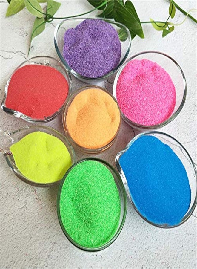 MEIEST 7 Pack Colorful Magic Sand,Amazing Hydrophobic Sand Space Sand,Never Gets Wet Sand,Play Sand Colored Sand Toys,Educational Innovations Gift,Novelties Party Favors(7 Colors) - Image 1